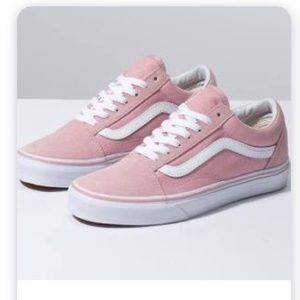 NWOT Old school baby pink vans